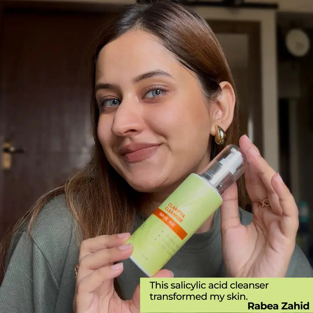 Clarifya Cleanser | Exfoliating & Clears Active Acne Gel | Salicylic Acid | 120ml GG Organics