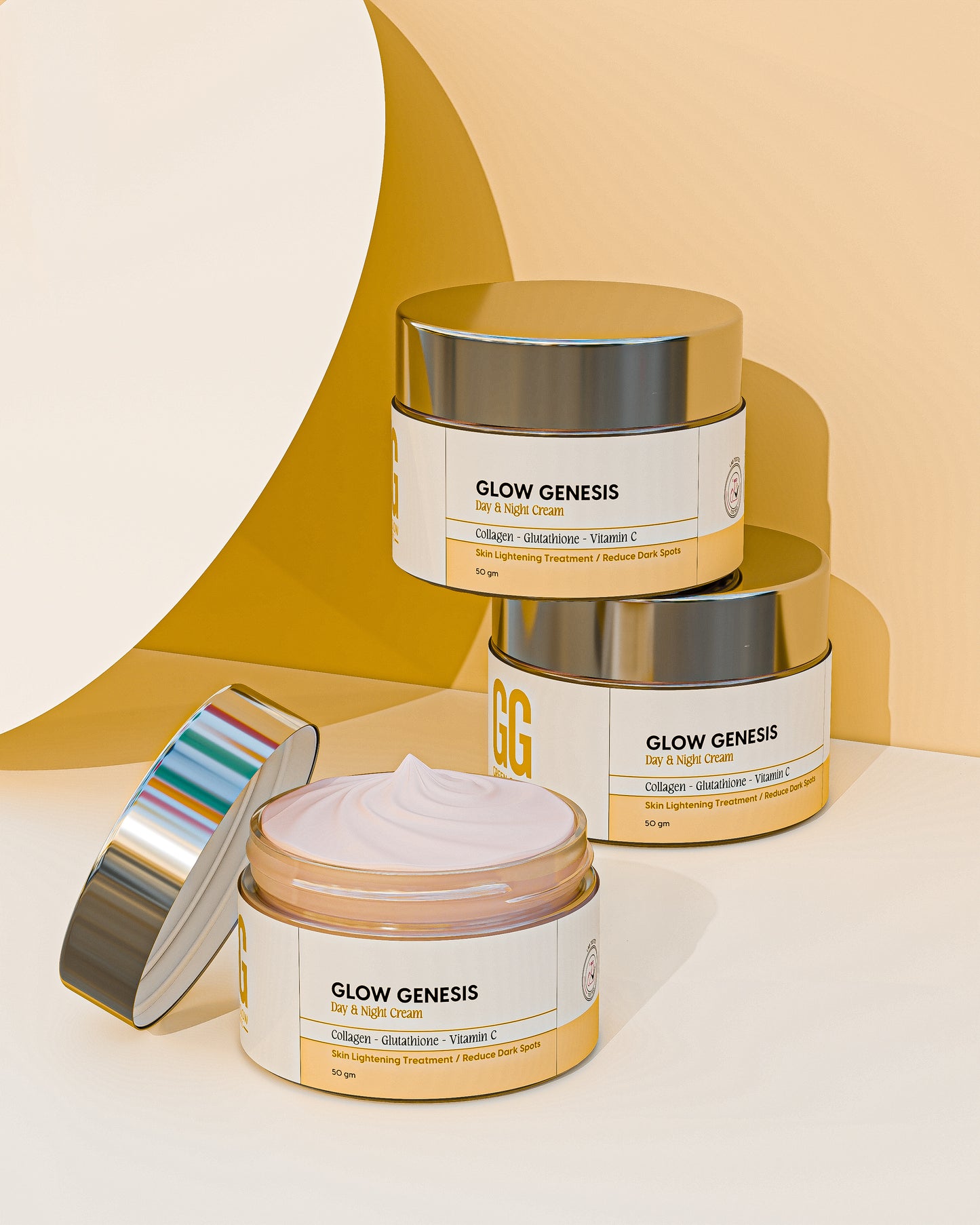 Glow Genesis Cream | Skin Lightening Treatment | 50 gm