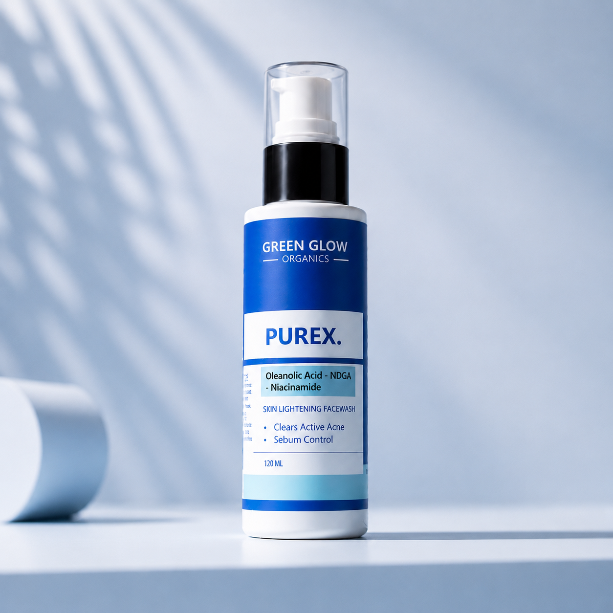 Purex Brightening Face Wash | For Dry & Acne  Prone Skin | 120ml