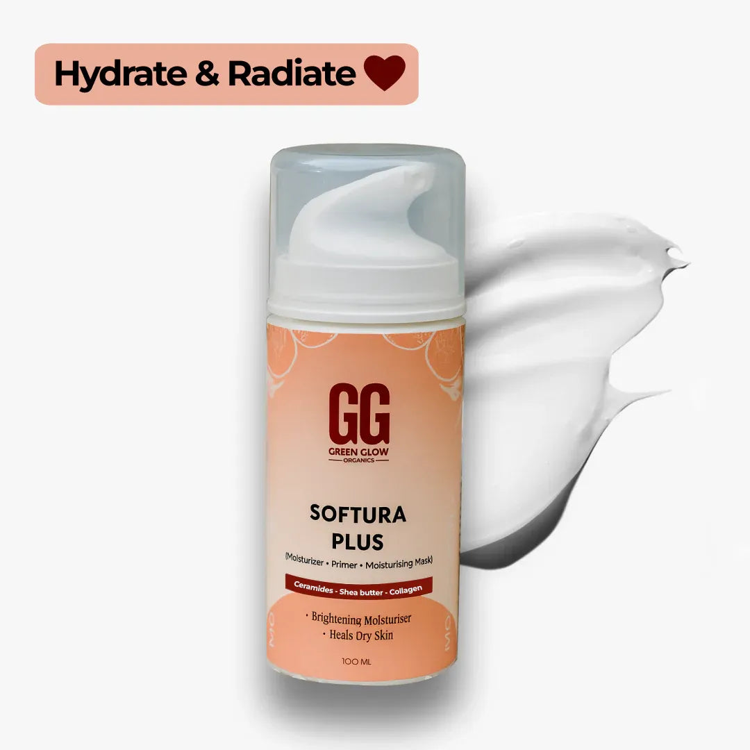 Softura Plus Moisturizer Intense Hydration For 24 Hours 100gm GG Organics