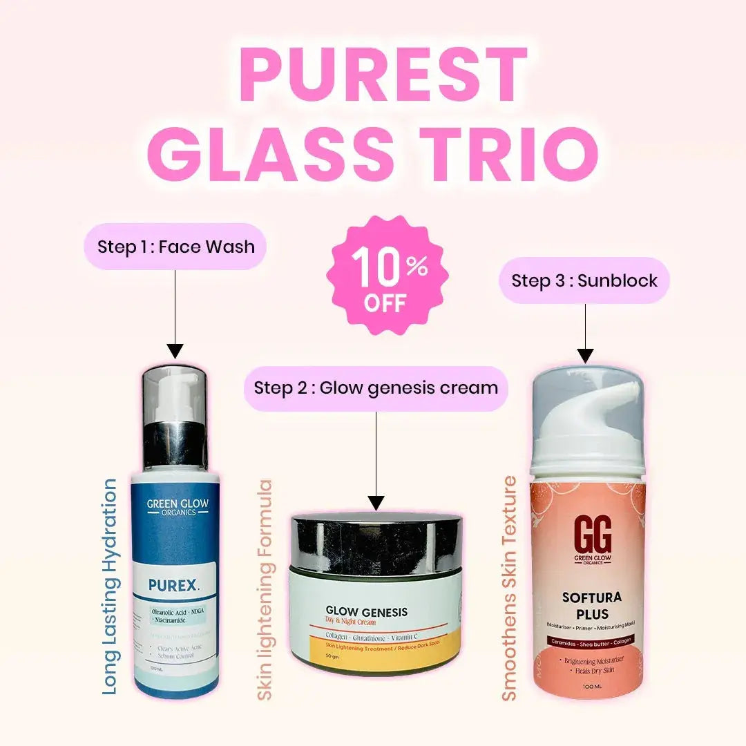 Purest Glass Trio GG Organics