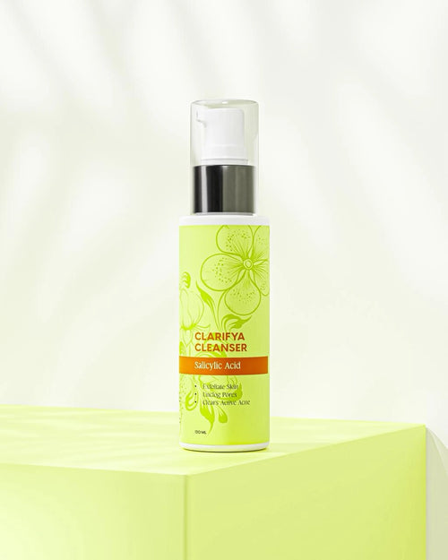 Clarifya Cleanser | Exfoliating & Clears Active Acne Gel | Salicylic Acid | 120ml
